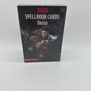 Dungeons & Dragons Spellbook Cards Druid D&D *Sealed NIB* 131 Laminated Cards